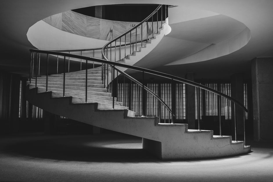 monte-escalier à Libourne