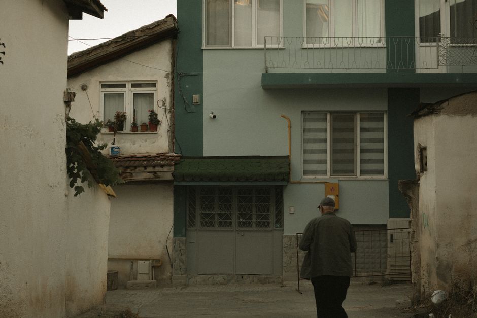 monte-escalier à La Force